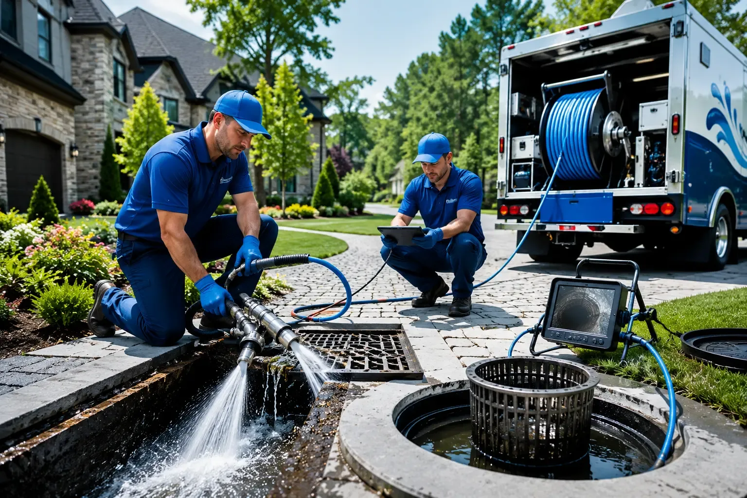Local outdoor drain cleaning professionals in Vinton, OH