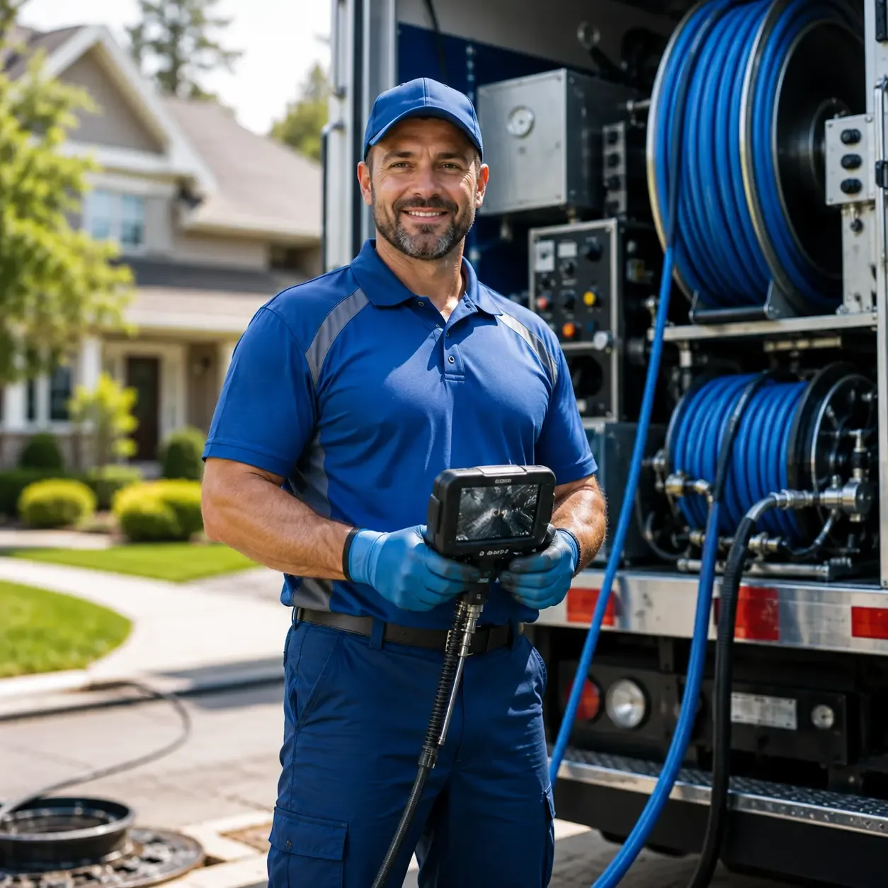 Local outdoor drain cleaning specialists in Vinton, OH